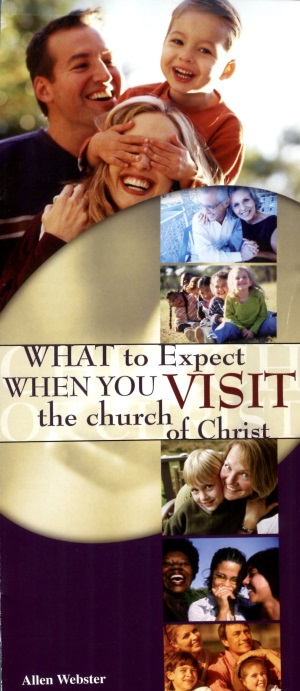Tract -  What to expect when you visit the church of Christ